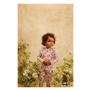 Louise Misha - Bañador Linette Fleurie Fibras Recicladas | Crema
