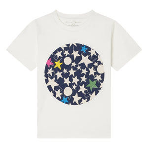 Stella McCartney Kids - Camiseta Star | Marfil