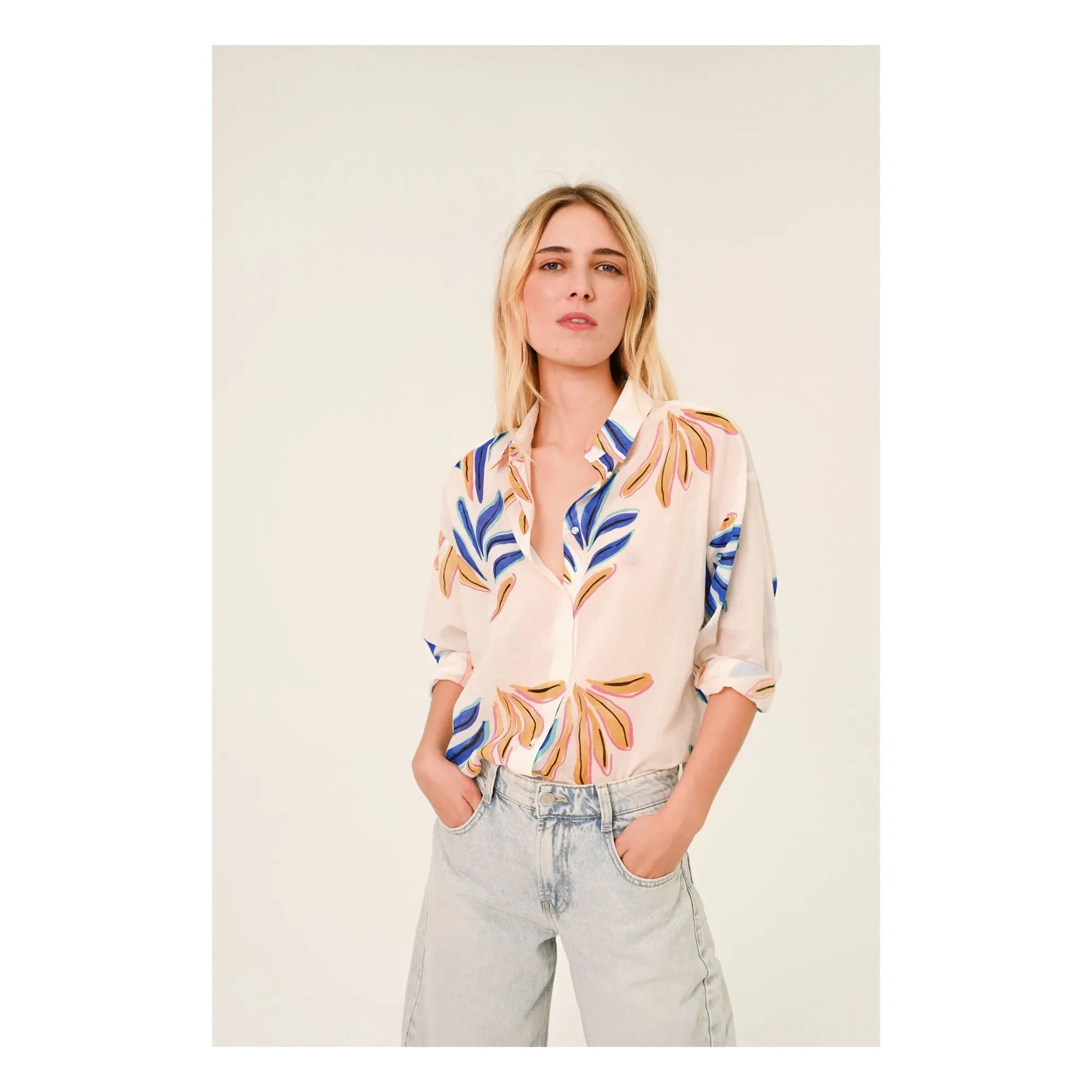 Sacrécoeur - Camisa Enora Yuzu | Blanca