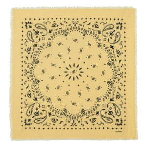 Kujten - Bandana de cachemir Hachiko | Verde anís