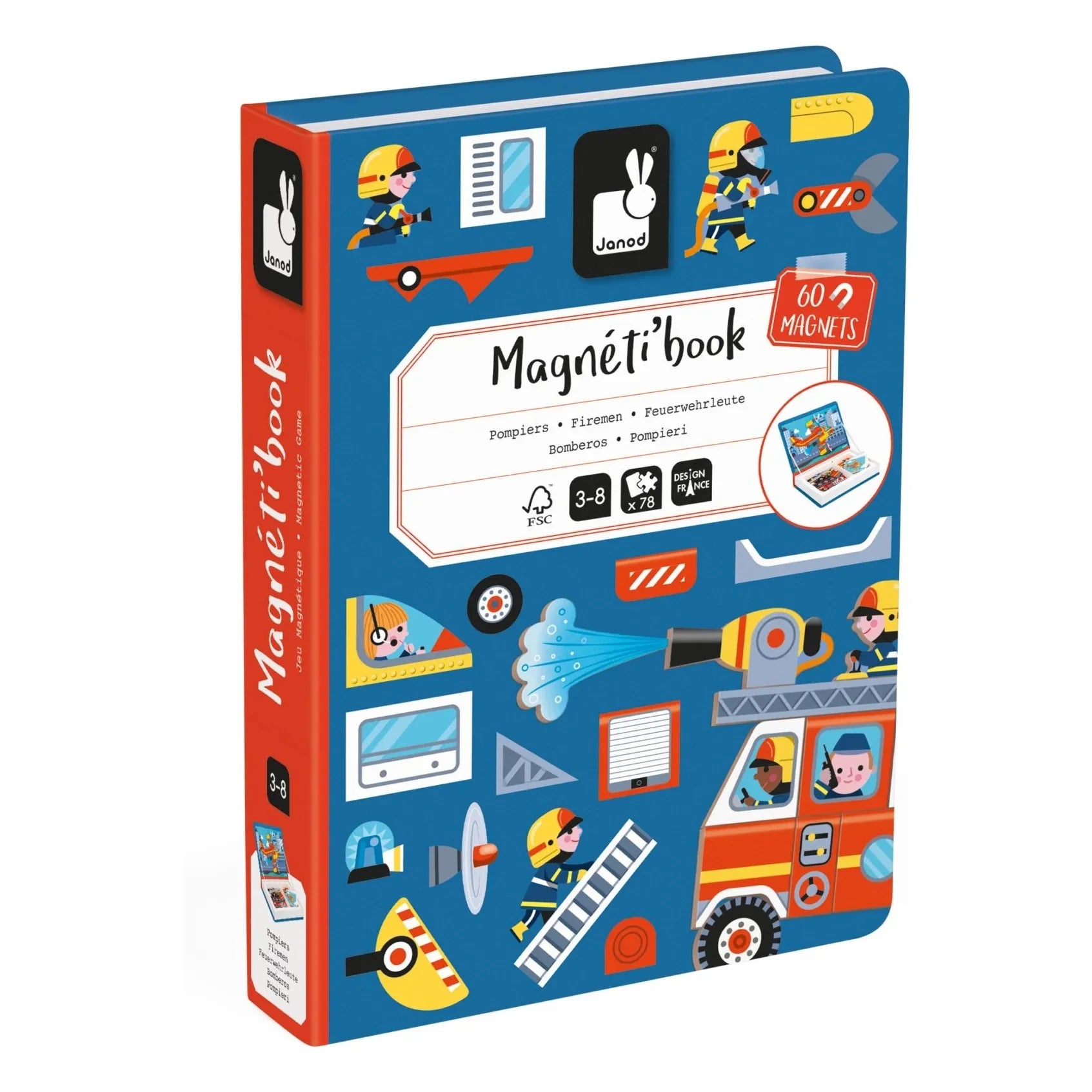 Janod - Magneti'Book Bomberos