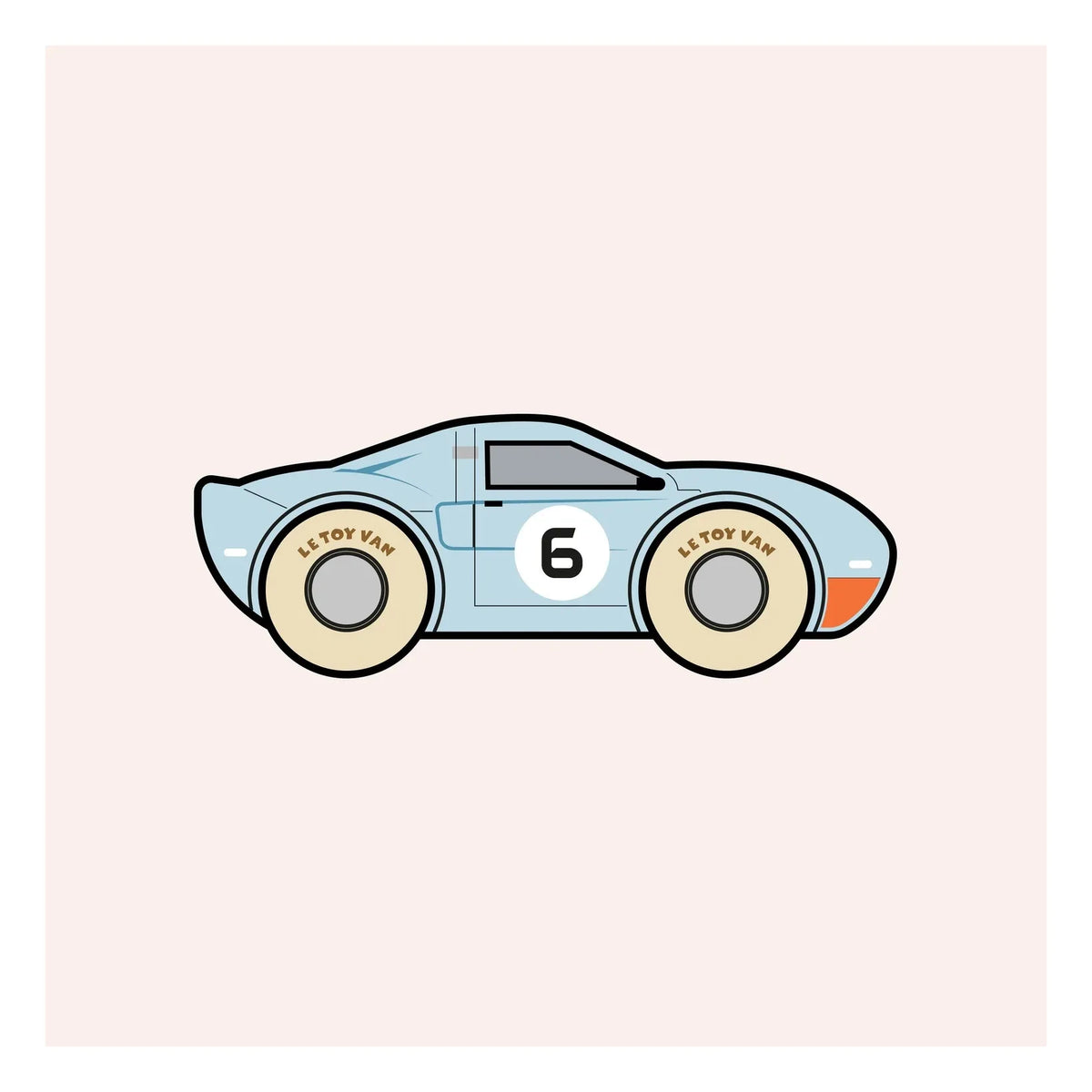 Le Toy Van - Coche de Fred | Azul claro