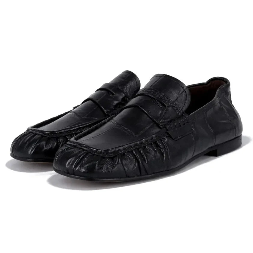 Toral - Peny Mocasín de piel | Negro