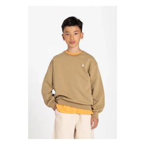 Smallable Kid - Sudadera de algodón orgánico Arlo | Marrón