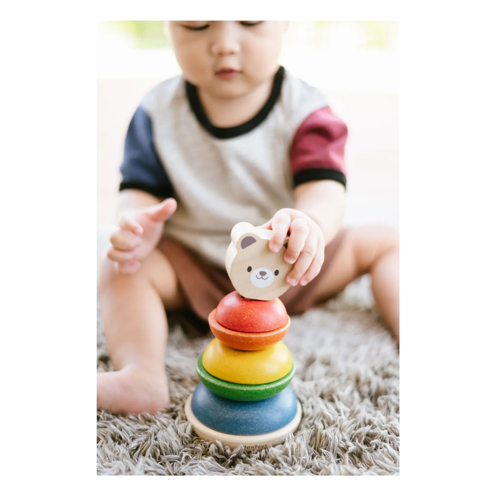 Plan Toys - Osito Apilable