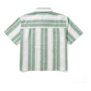 Smallable Kid - Camisa a rayas Sawyer | Verde menta