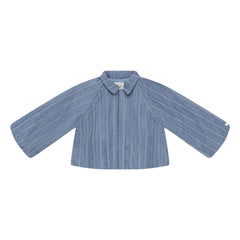 Donsje - Chaqueta a rayas Cyran | Azul denim