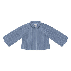 Donsje - Chaqueta a rayas Cyran | Azul denim