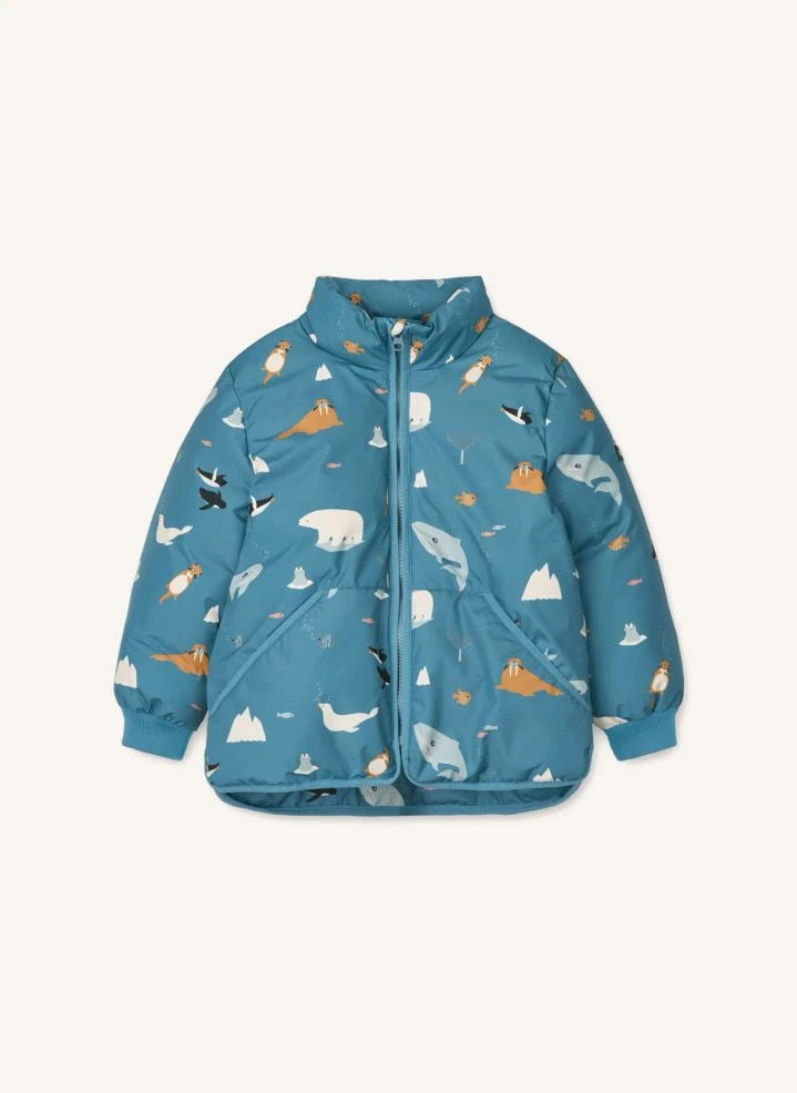 Liewood - Chaqueta acolchada de fibra reciclada Brantley | Azul azure