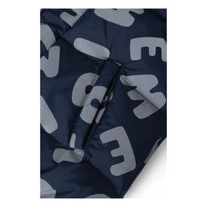 Liewood - Chaqueta de plumón Adelina con letras reflectantes Hecha de fibras recicladas | Azul marino
