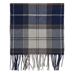 Barbour - Bufanda Tartán Galingale | Gris azulado