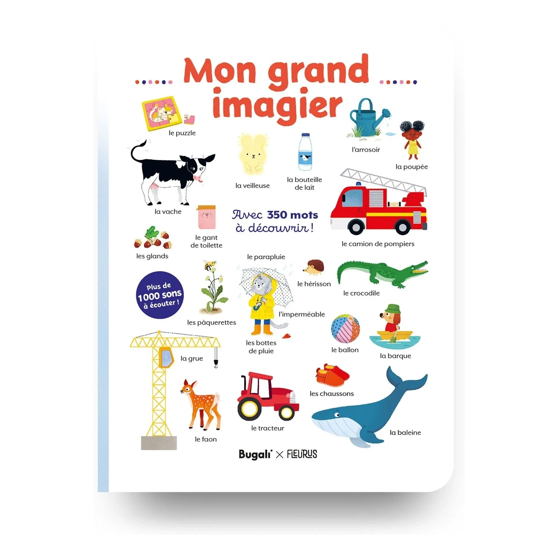 Libro Mon grand imagier de Bugali (Bugali x Fleurus)
