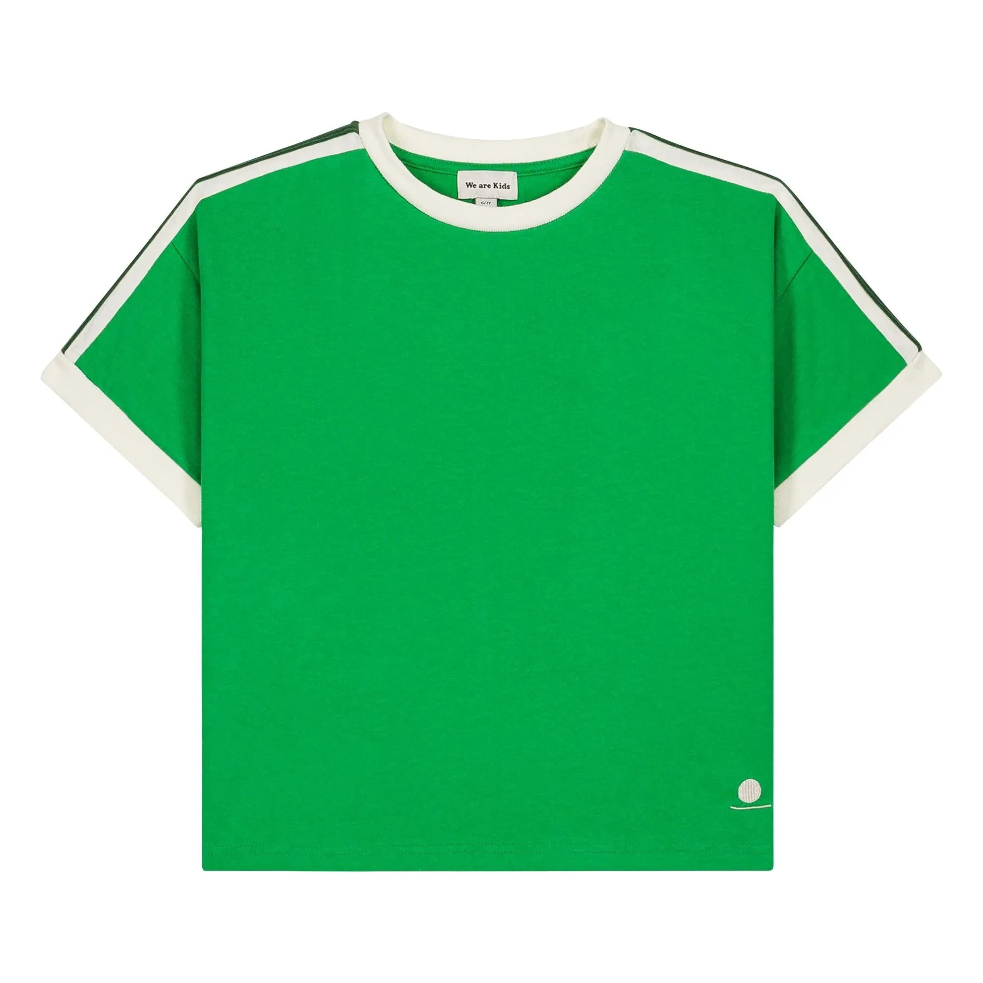 We Are Kids - Taylor Camiseta de Algodón Orgánico Contraste | Meadow Green