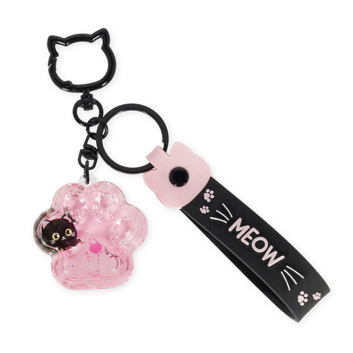 Legami - Kitty Liquid Llavero - Shake a Wish