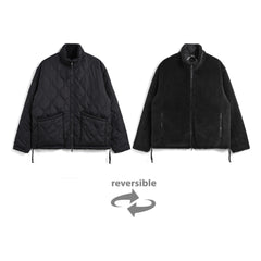 Taion - Chaqueta militar unisex de cuello alto | Negro