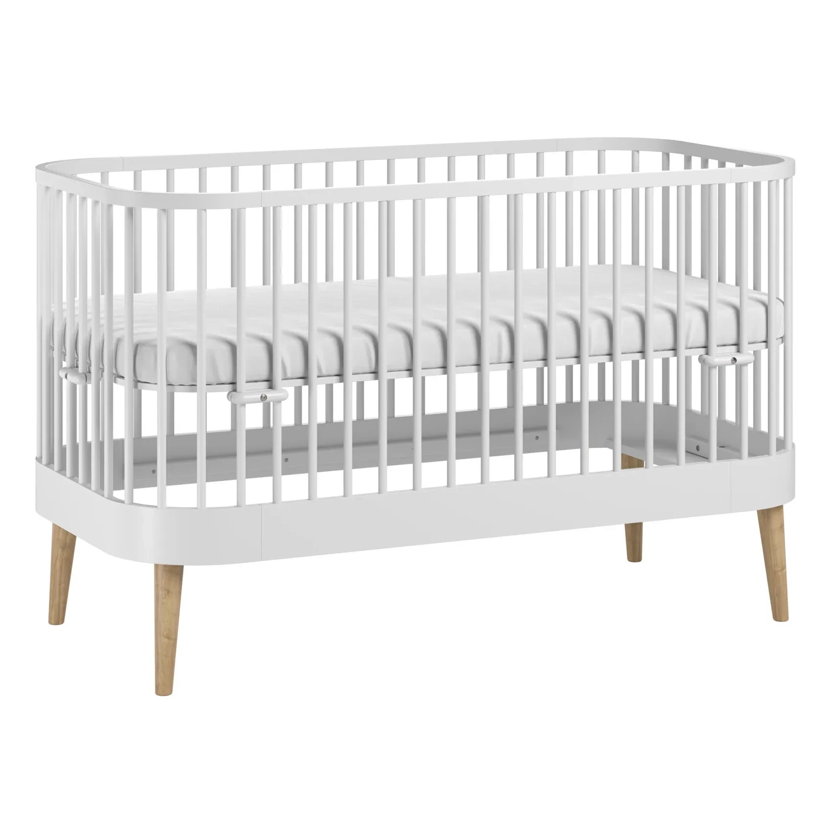 VOX - Cuna convertible París - 70 x 140 cm | Blanco