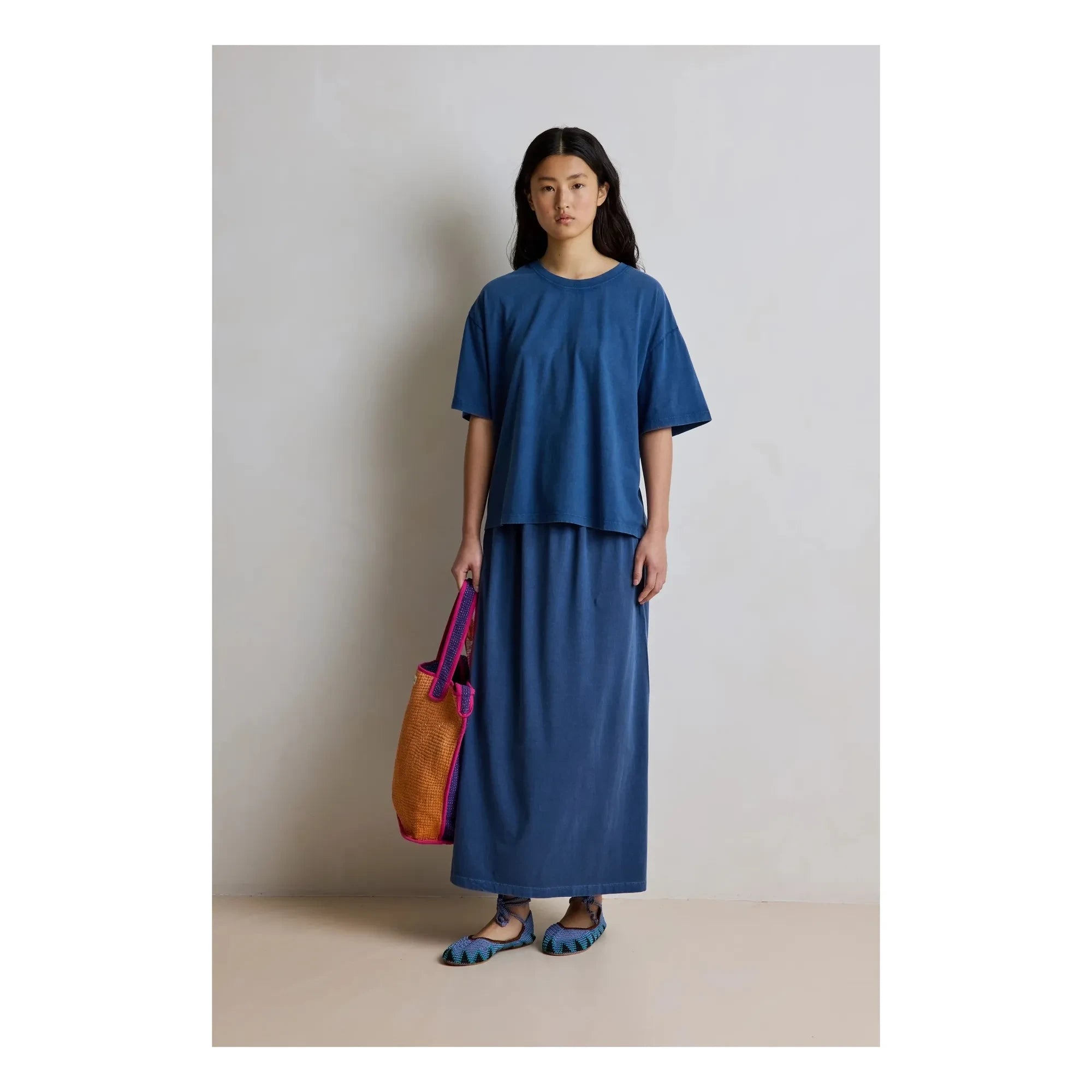Hod - Camiseta de algodón Ambre | Azul marino