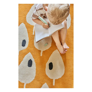 Bleuu-studio - Alfombra Bosque | Albaricoque