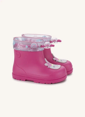 Igor - Botas de lluvia Mendi Unicornio | Fucsia