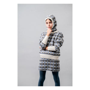 birinit - Julieta jersey de lana merina | Azul