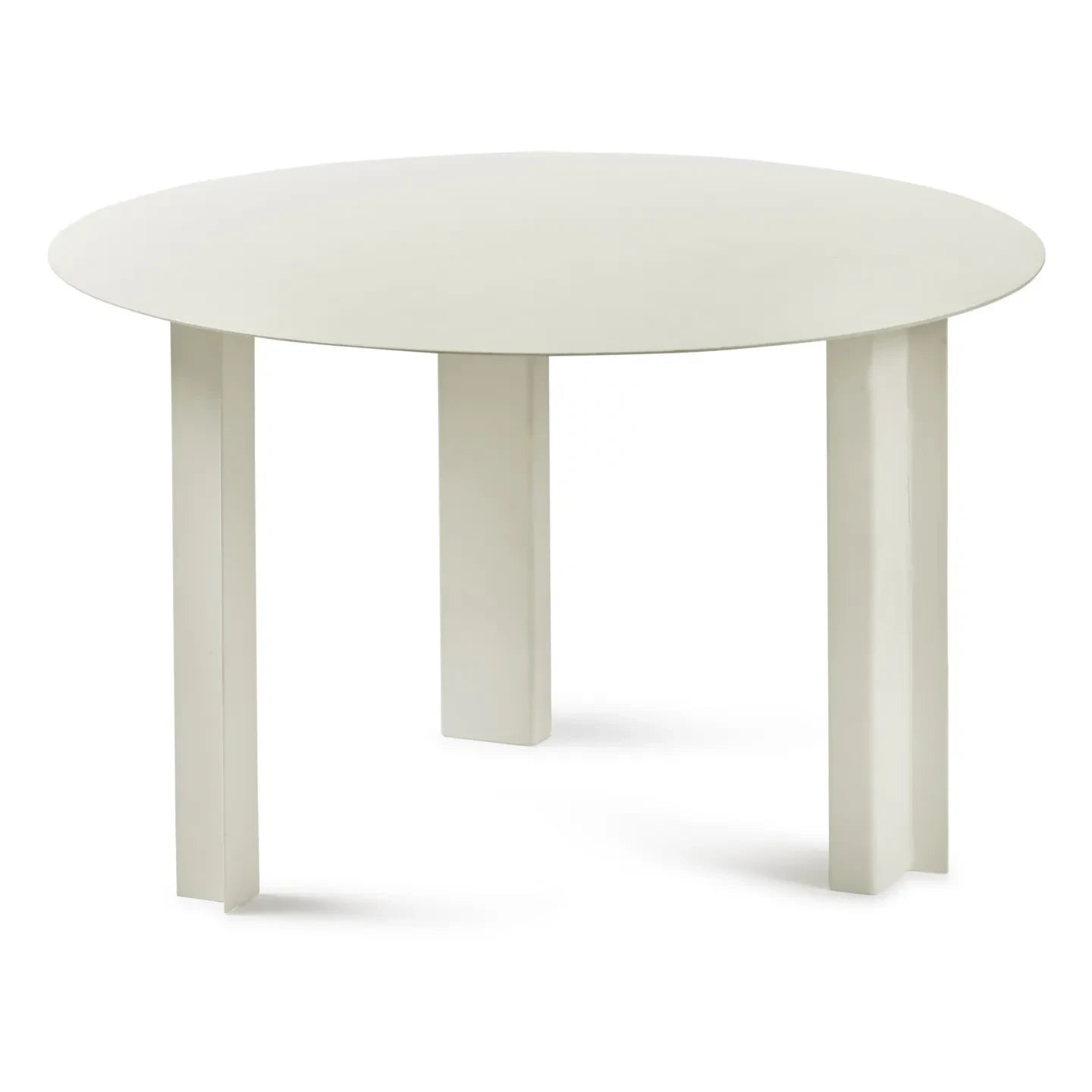 Serax - Mesa auxiliar de tubo en crema