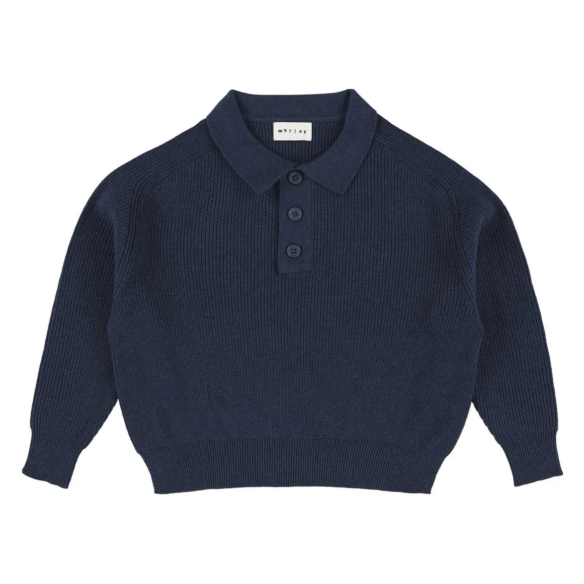 Morley - Zietse Polo de punto | Denim azul