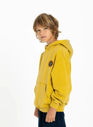 Hundred Pieces - Pat Outdoor Sudadera de Algodón Orgánico | Mostaza