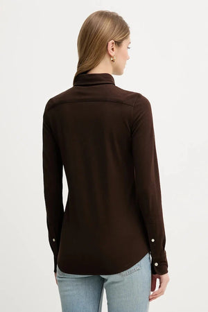 Camisa Oxford de algodón Polo Ralph Lauren para mujer