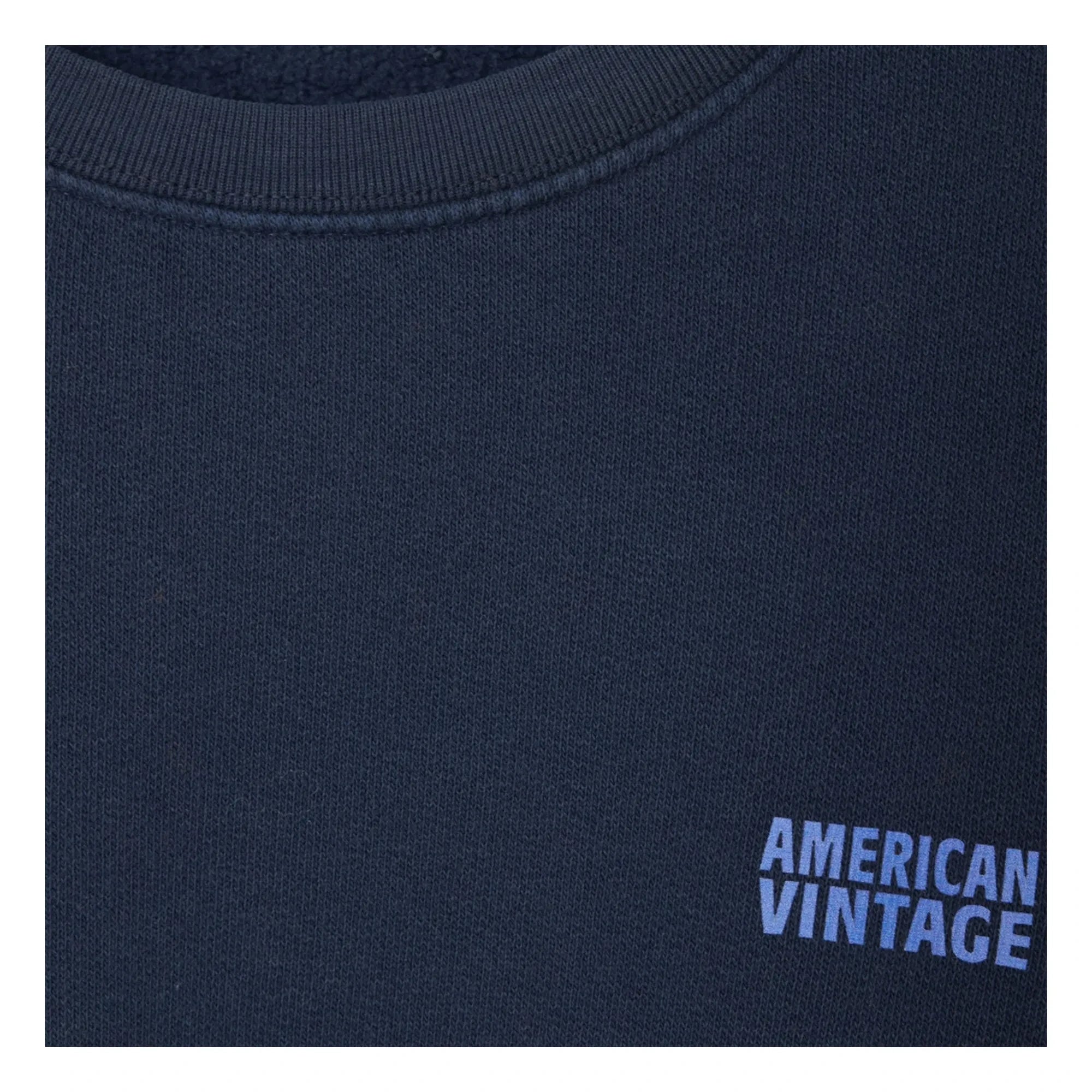 American Vintage - Sudadera Izubird | Azul marino