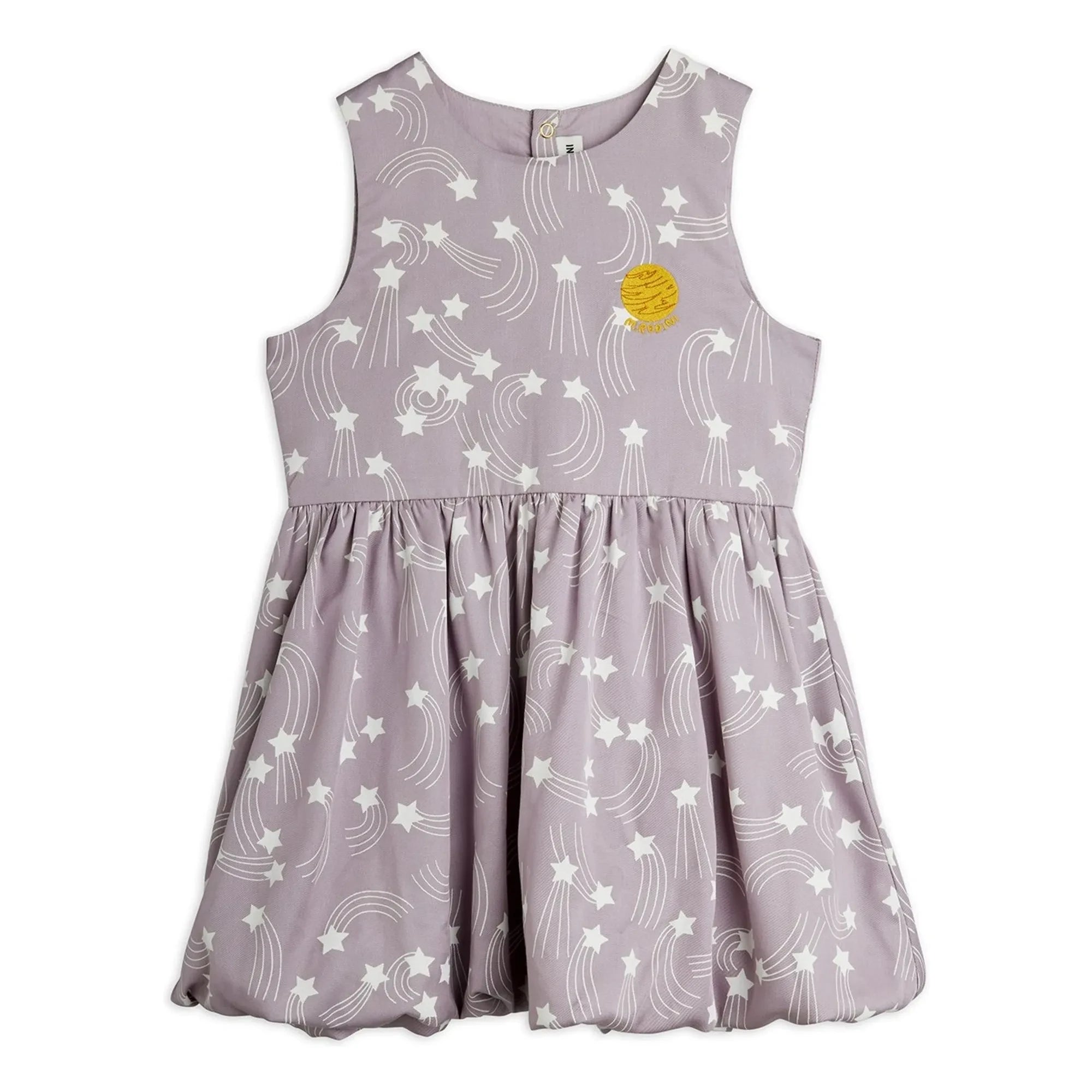 Mini Rodini - Vestido Tencel Star | Malva