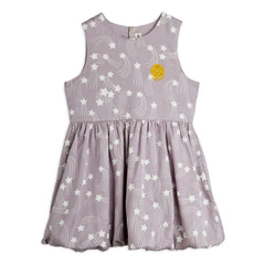 Mini Rodini - Vestido Tencel Star | Malva