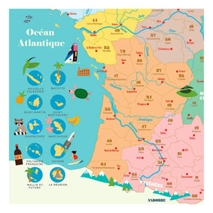 Vilac - Mapa magnético de Francia - Ingela P. Arrhenius