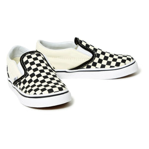 Vans - Zapatillas Checkerboard Classic Slip-On | Blanco