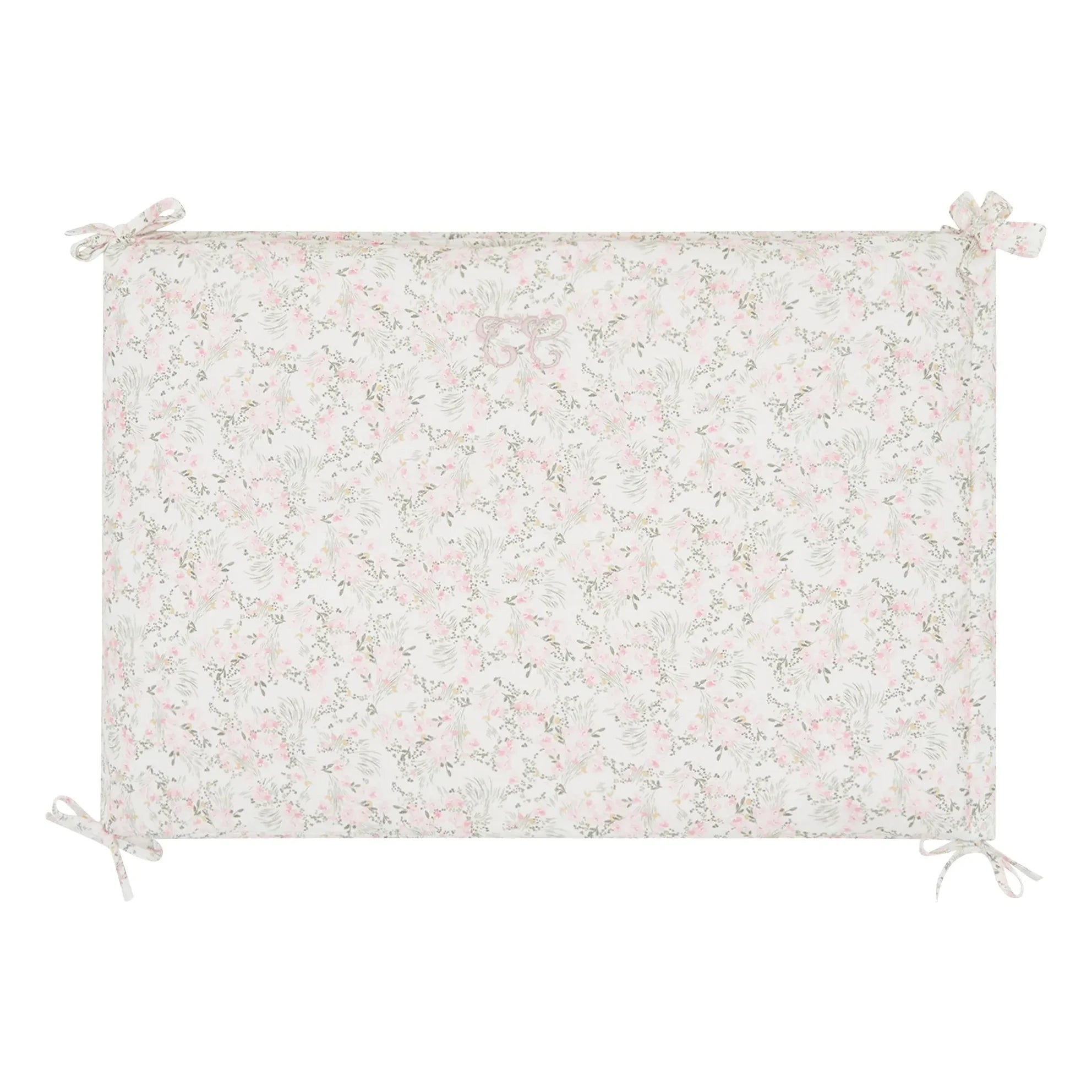 Tartine et Chocolat - Protector de cuna Jardin Hivernal | Rosa