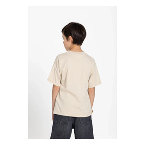Hundred Pieces - Camiseta de algodón orgánico Finn | Beige