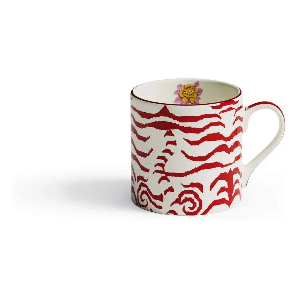 Lisa Corti - Taza Indian Tiger | Rojo