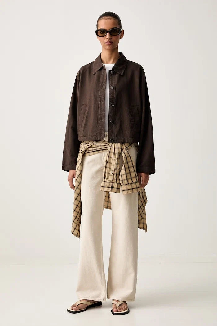 Chaqueta corta de algodón para mujer Marc O'Polo