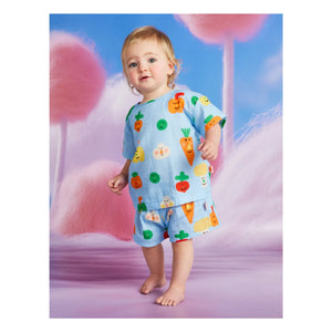 Halcyon Nights - Camiseta de verduras | Azul claro