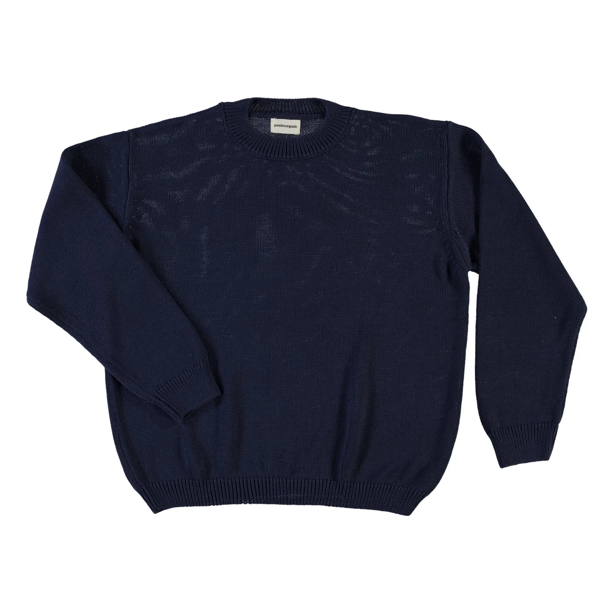 Poudre Organic - Jersey de algodón orgánico para adulto | Azul marino