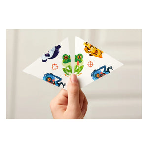 Laboludic - Juego de cartas Battle Flip Animal