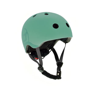 Scoot & Ride - Casco | Verde Cromo