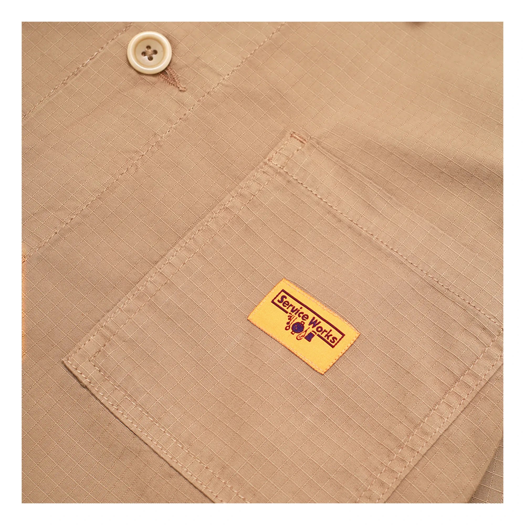 Service Works - Chaqueta Ripstop de Algodón Orgánico | Camel