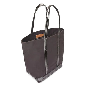 Vanessa Bruno - Bolso tote con cremallera L | Gris carbón
