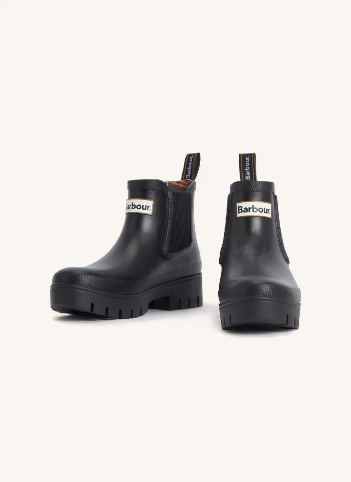 Barbour - Halton Chelsea Botas de lluvia | Negro