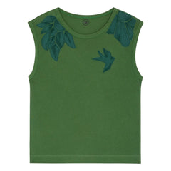 Leon & Harper - Camiseta de algodón orgánico Daddy | Verde