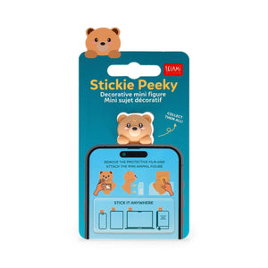 Legami - Figura decorativa adhesiva - Stickie Peeky - Osito
