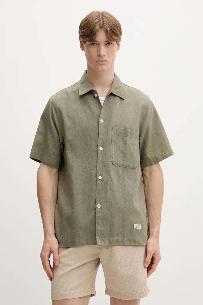 Camisa de lino para hombre Marc O'Polo