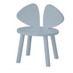 Nofred - Silla de roble Souris | Azul claro
