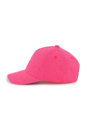 Gorra con visera de algodón para niños Marc Jacobs