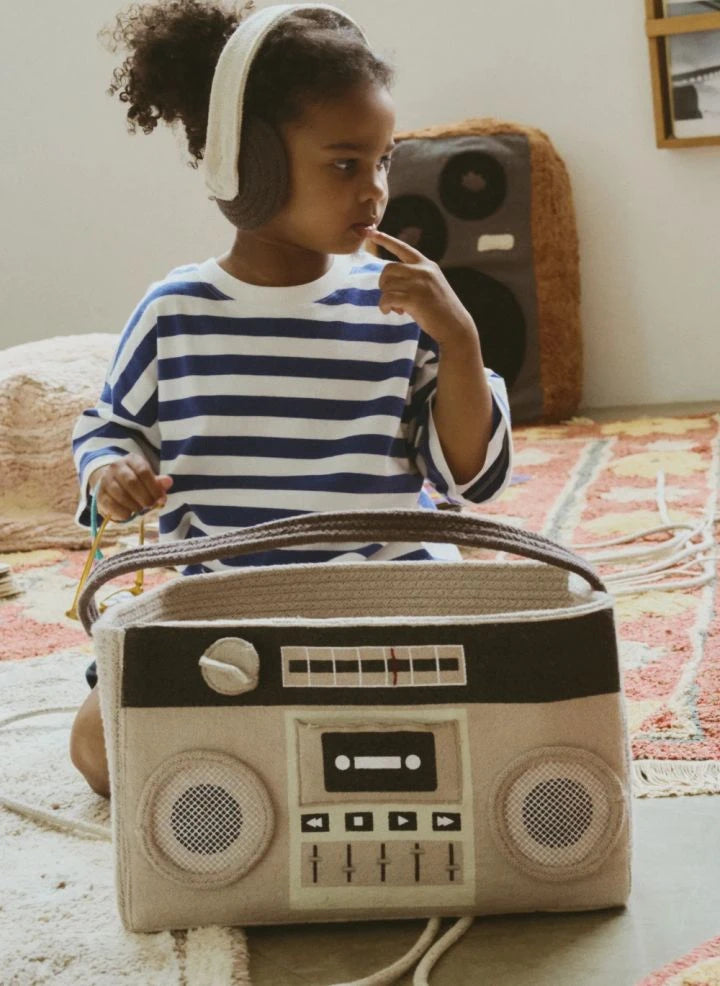 Lorena Canals - Cesta de almacenamiento para radio | Arena